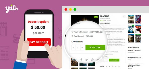 YITH WooCommerce Deposits and Down Payments Premium 1.8.0