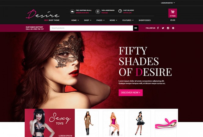 YITH Desire Sexy Shop Premium WooCommerce Themes 1.2.6