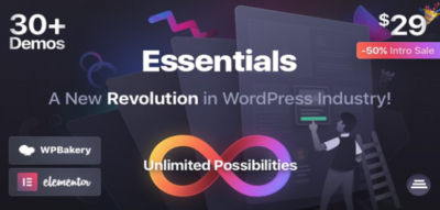 Essentials | Multipurpose WordPress Theme 3.1.3
