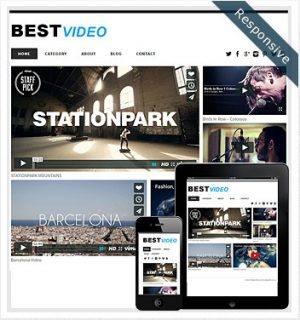 Dessign Best Video Responsive WordPress Theme 2.0.1