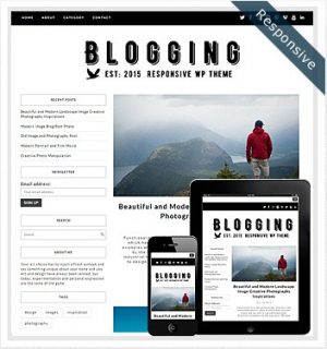 Dessign Blogging Responsive WordPress Theme 1.2.4
