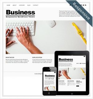 Dessign Business Responsive WordPress Theme 2.0