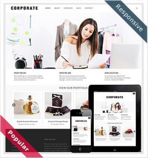 Dessign Corporate Responsive WordPress Theme 2.0.1
