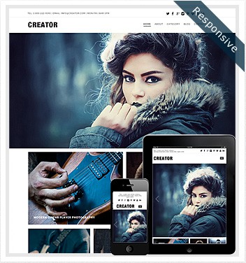 Dessign Creator Responsive WordPress Theme 2.0.1
