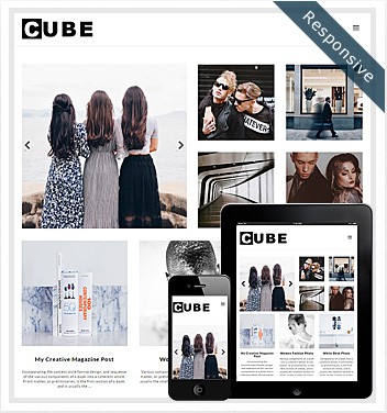Dessign Cube Responsive WordPress Theme 1.0.2