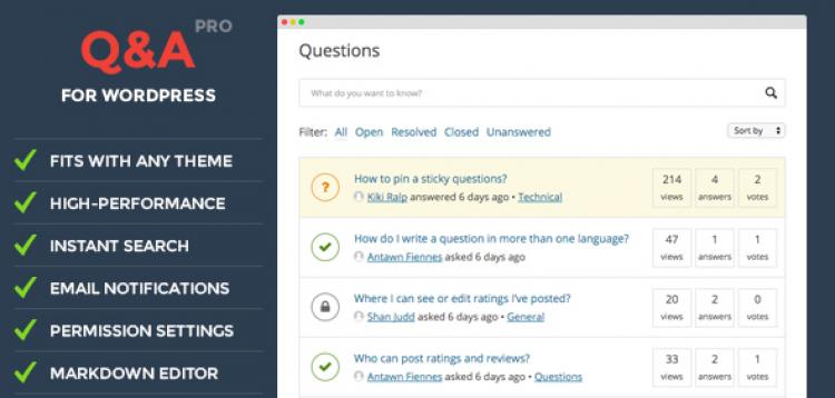 DW Question & Answer Pro - WordPress Plugin 1.3.5
