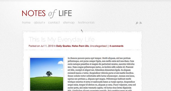 Elegant Themes DailyNotes WordPress Theme 5.8.13