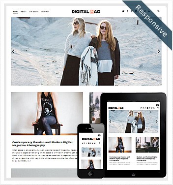 Dessign Digital Mag Responsive WordPress Theme 1.0.1