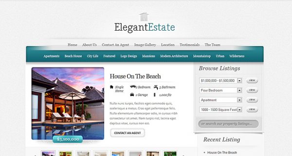 Elegant Themes ElegantEstate WordPress Theme 5.0.14