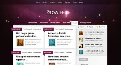 Elegant Themes Glow WordPress Theme 5.1.13