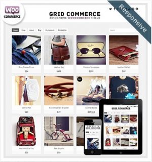 Dessign Grid Commerce Responsive WordPress Theme 3.0.0