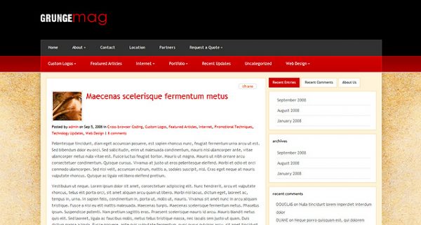 Elegant Themes GrungeMag WordPress Theme 5.3.13