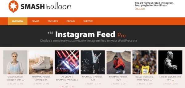 Instagram Feed Pro (By Smash Balloon)- The #1 highest rated Instagram feed plugin for WordPress 6.4