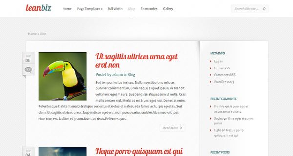 Elegant Themes LeanBiz WordPress Theme 3.4.14