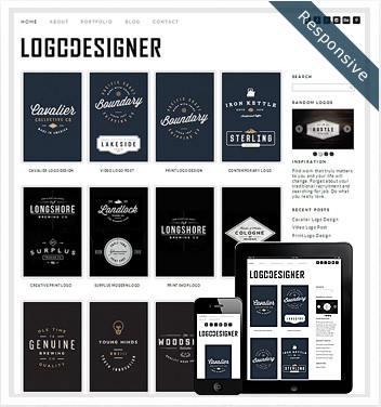 Dessign Logo Designer Responsive WordPress Theme 2.0