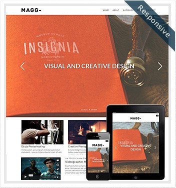 Dessign Magg Responsive WordPress Theme 2.0.1