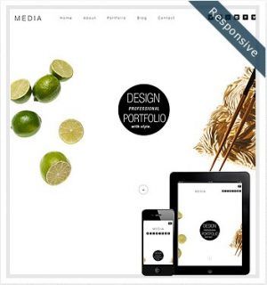 Dessign Media Responsive WordPress Theme 2.0