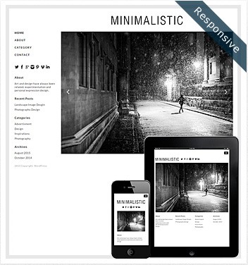Dessign Minimalistic Responsive WordPress Theme 2.0.1