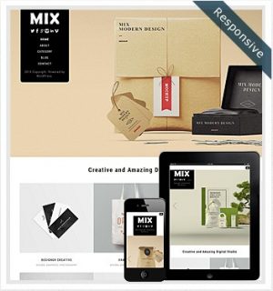 Dessign Mix Responsive WordPress Theme 2.0.1