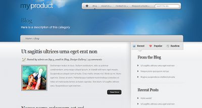 Elegant Themes MyProduct WordPress Theme 4.3.13