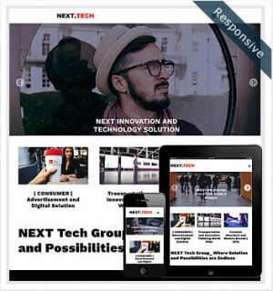 Dessign Next Tech Responsive WordPress Theme