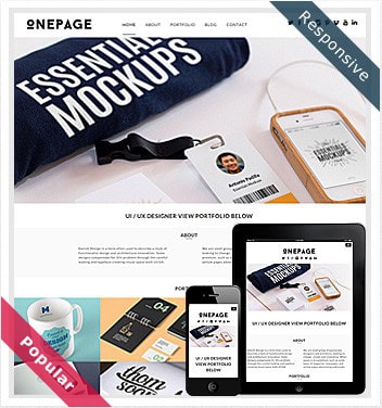 Dessign One Page Responsive WordPress Theme 2.0.1