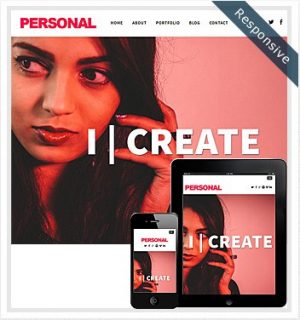Dessign Personal Portfolio Responsive WordPress Theme 2.0.1