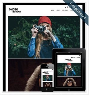 Dessign Photo Border Responsive WordPress Theme 2.0.1