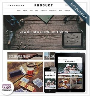 Dessign Product Responsive WordPress Theme 3.0.0