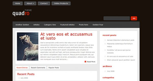 Elegant Themes Quadro WordPress Theme 5.1.13