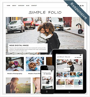 Dessign Simple Folio Responsive WordPress Theme 1.2.1