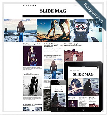 Dessign Slide Mag Responsive WordPress Theme 2.0