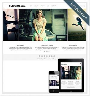 Dessign Slide Media Responsive WordPress Theme 2.0