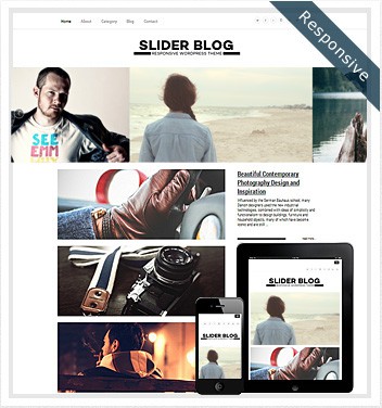 Dessign Slider Blog Responsive WordPress Theme 2.0