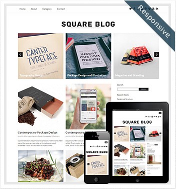 Dessign Square Blog Responsive WordPress Theme 2.0.1