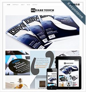 Dessign Square Touch Responsive WordPress Theme 2.0