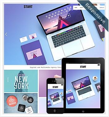 Dessign Start Responsive WordPress Theme 2.0.1