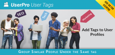 Tags add-on for UserPro  1.2