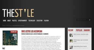Elegant Themes TheStyle WordPress Theme 4.2.14