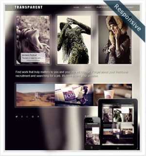 Dessign Transparent Responsive WordPress Theme 2.0