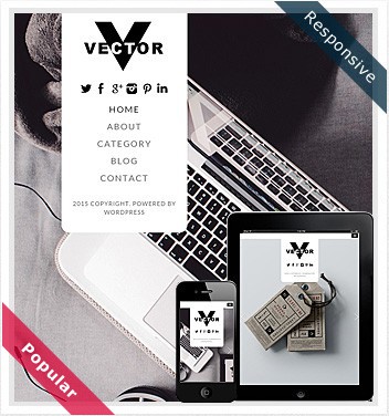 Dessign Vector Responsive WordPress Theme 2.0.1