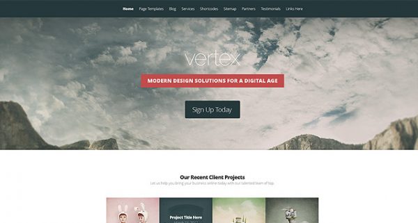Elegant Themes Vertex WordPress Theme 1.8.16