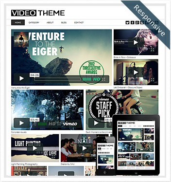 Dessign Video Responsive WordPress Theme 2.0