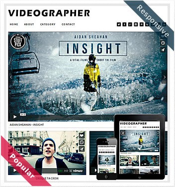 Dessign Videographer Designer Responsive WordPress Theme 2.0
