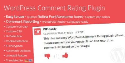 WordPress Comment Rating Plugin 1.6.7