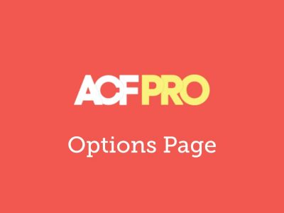 Advanced Custom Fields Options Page Addon  2.1.0