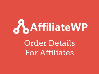 AffiliateWP Order Details For Affiliates Addon 1.1.5