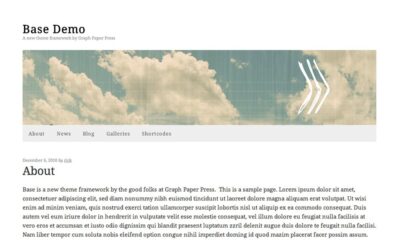 Graph Paper Press Base WordPress Theme 3.0.5