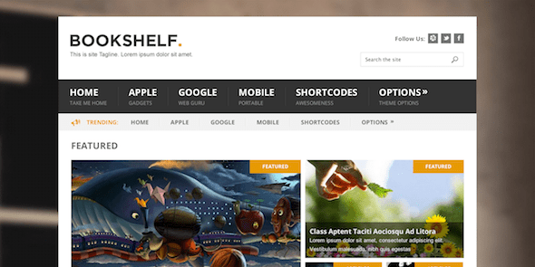 MyThemeShop BookShelf WordPress Theme 2.0.13