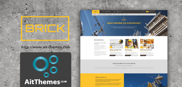 AIT - Brick WordPress Theme 1.56